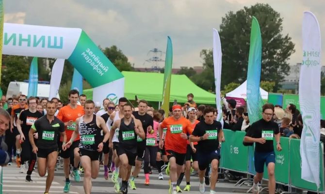 «Зеленый Марафон» в Туле собрал около 2000 участников