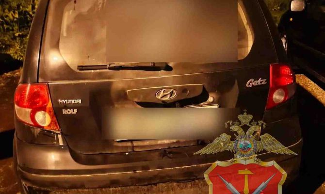 В Узловском районе иностранец за деньги поджег чужой автомобиль