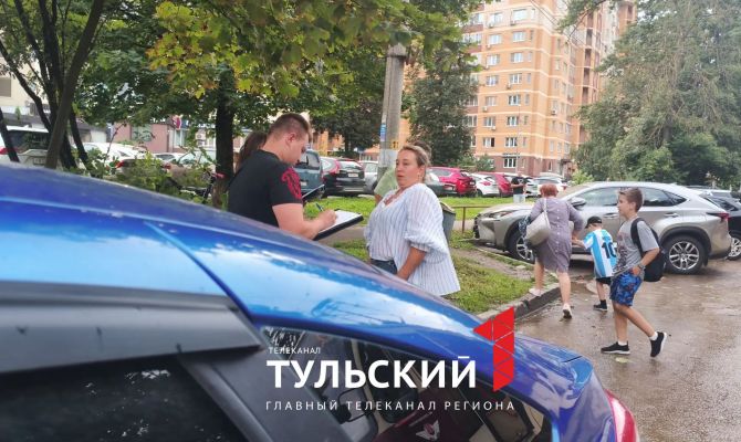 Упавшее на машину дерево на улице Михеева парализовало движение трамваев