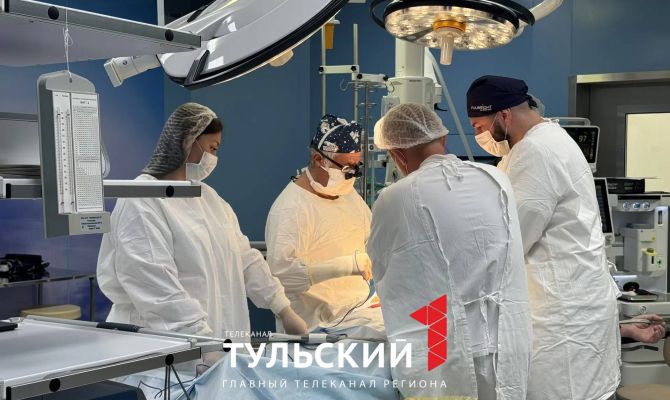 Московские врачи провели мастер-класс по сложной хирургии в Тульском областном онкоцентре