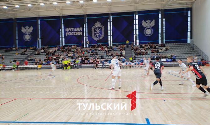 Чемпионы Высшей лиги по футзалу проведут в Туле два домашних матча