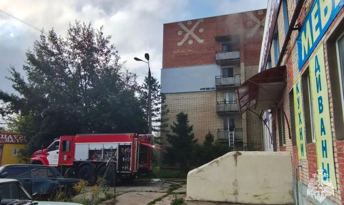 В Кимовске на пожаре погиб 74-летний мужчина