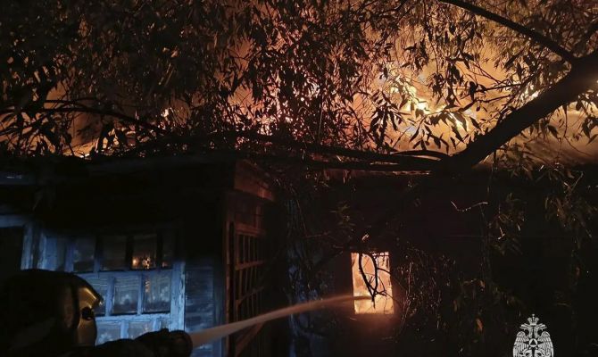 Под Ефремовом при пожаре в частном доме погиб 80-летний мужчина