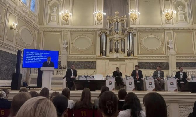 Тульская филармония представила регион на международном форуме в Петербурге