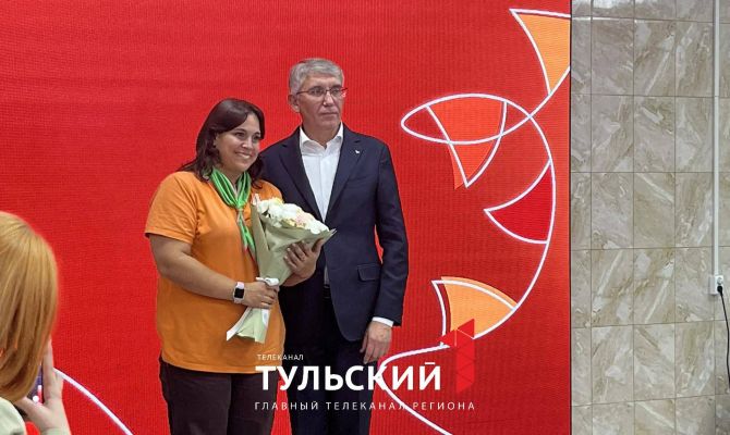Дмитрий Миляев наградил 16 вожатых на слёте в Туле