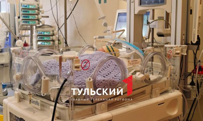 В Тульском перинатальном центре помогли дышать более 300 малышам