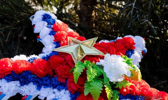 В Алексине перезахоронили останки погибших красноармейцев