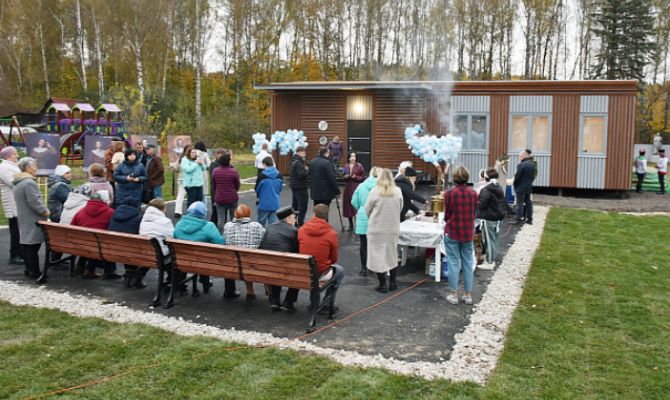 В Тульской области открылся первый модульный Дом культуры 