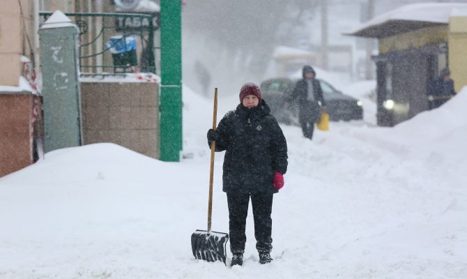 За день в Туле выпала почти месячная норма снега