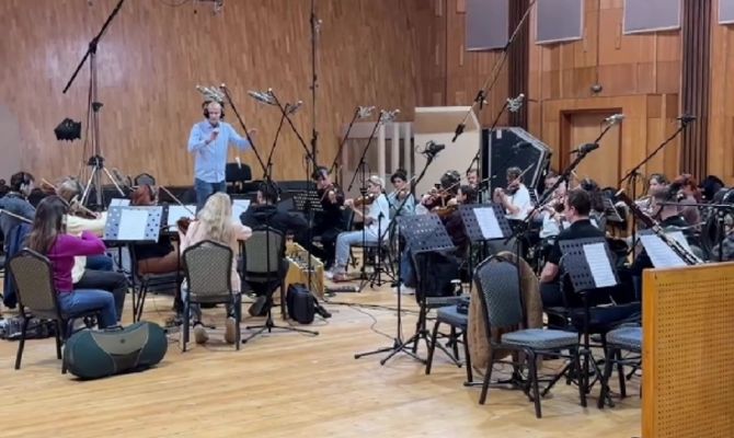 SHAMAN показал свою репетицию с оркестром