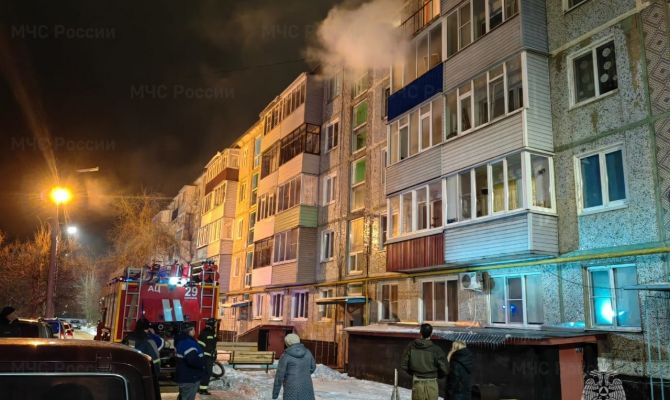 На пожаре в Ефремове погиб 63-летний мужчина