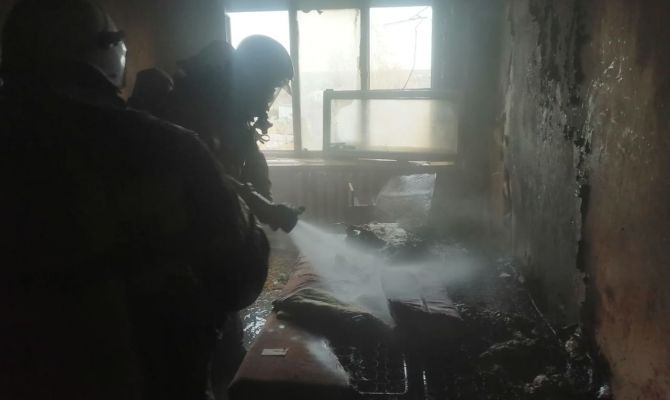 В Ефремове загорелся многоквартирный дом: имеется пострадавший