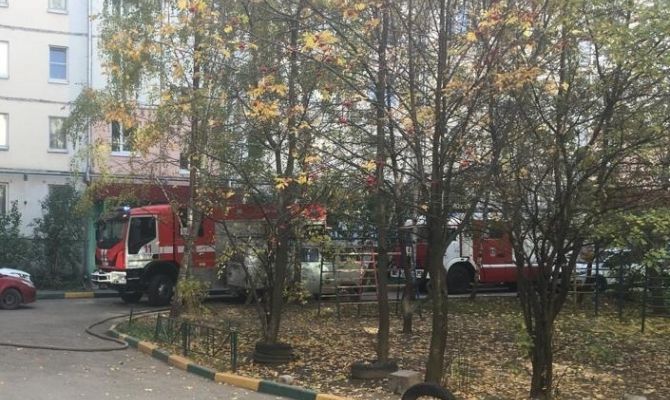 При пожаре на улице Степанова в Туле пострадал мужчина