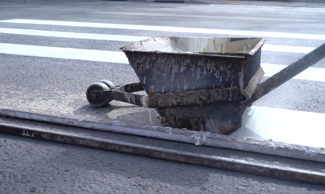 В Туле на обновление дорожной разметки потратят 40 млн рублей