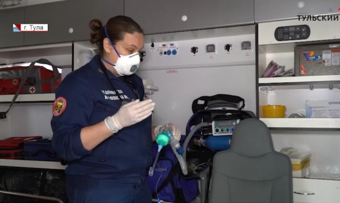 В Тульскую область поступили дополнительно аппараты ИВЛ для лечения коронавирусных больных