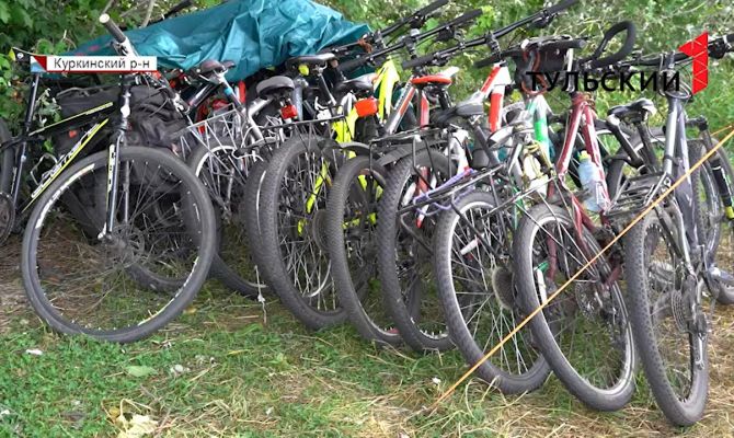 "Не нужен им берег турецкий": туристы устроили велопробег по Куркинскому району