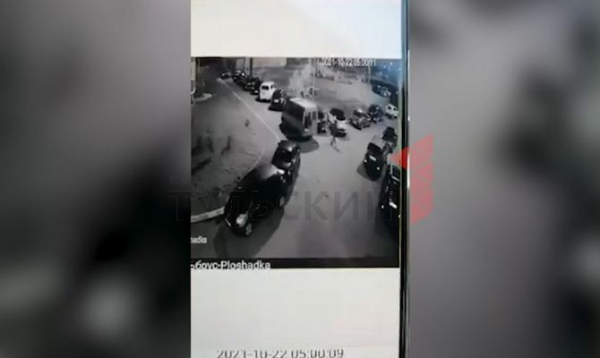 Ночью туляк угнал "ГАЗель" и устроил гонку во дворе