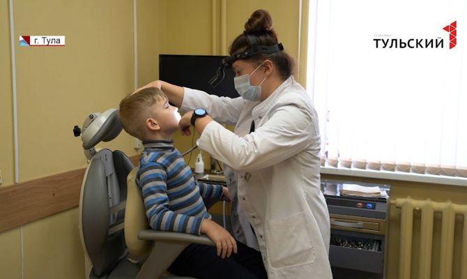 Тульские педиатры получили возможность диагностировать малейшие отклонения в органах дыхания и слуха