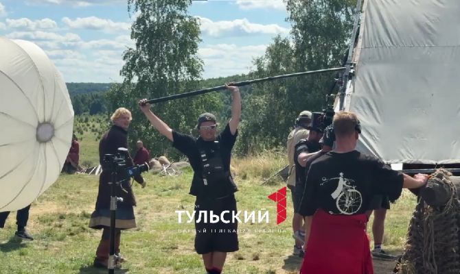 Под Ефремовом снимают новый сериал про Куликовскую битву