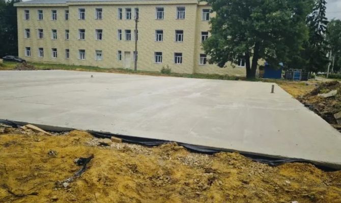 В Большой Туле продолжается строительство женской консультации