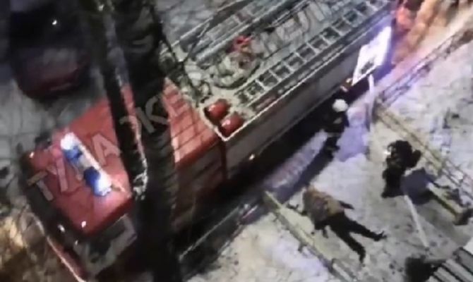 При пожаре на улице Гагарина в Туле погиб мужчина