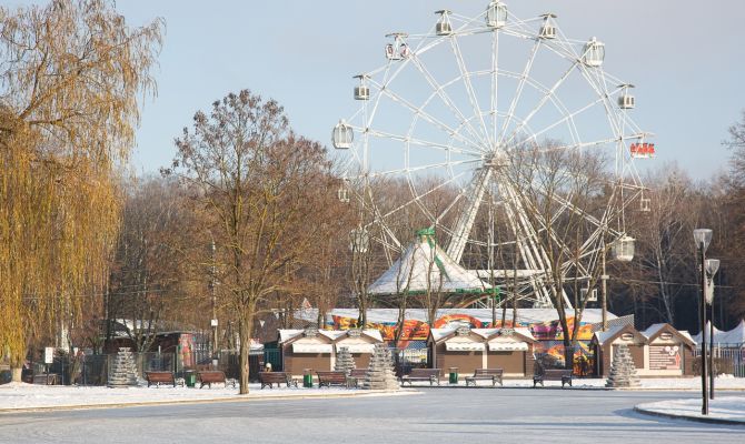 Погода может помешать заливке катка в Центральном парке Тулы