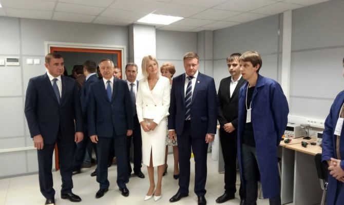 В Рязани Алексей Дюмин принял участие в открытии технопарка 