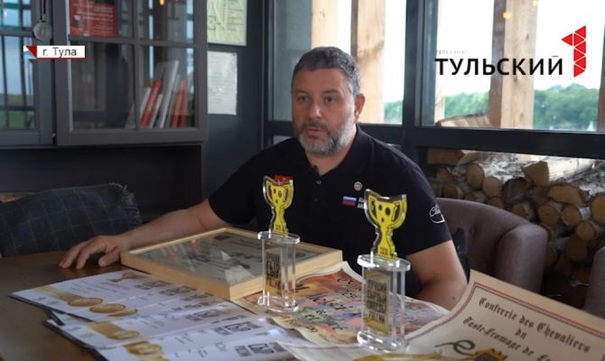 Макет Тульского кремля помог жителю Заокского района стать лучшим сырным сомелье