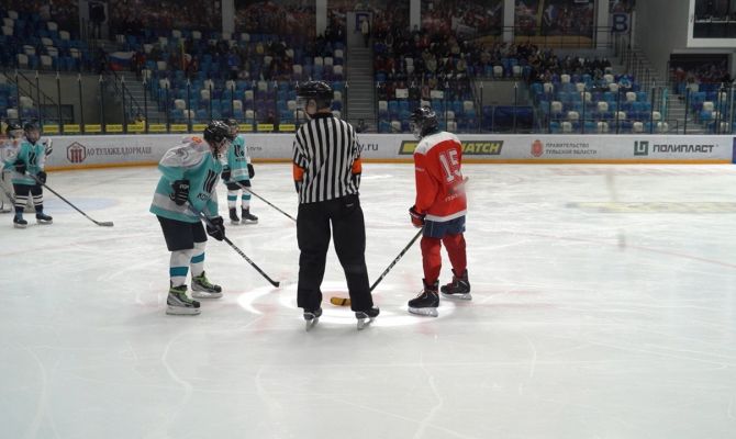 В Тульской области детским командам предложили бесплатные тренировки по хоккею