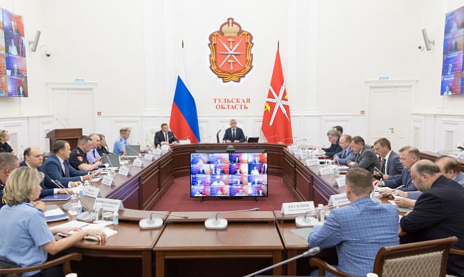 В Тульской области обсудили меры по поддержанию правопорядка в период выборов