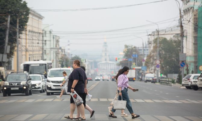 МЧС прокомментировало появление в Туле дыма и смога