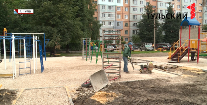 320 дворов и 30 общественных пространств благоустроят в Тульской области