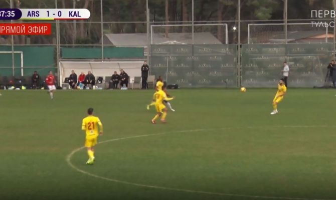 Тульский "Арсенал" и "Кальмар" из Швеции сыграли вничью