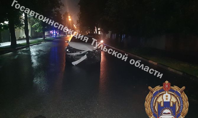 33-летний мужчина пострадал в ДТП с иномаркой в Туле