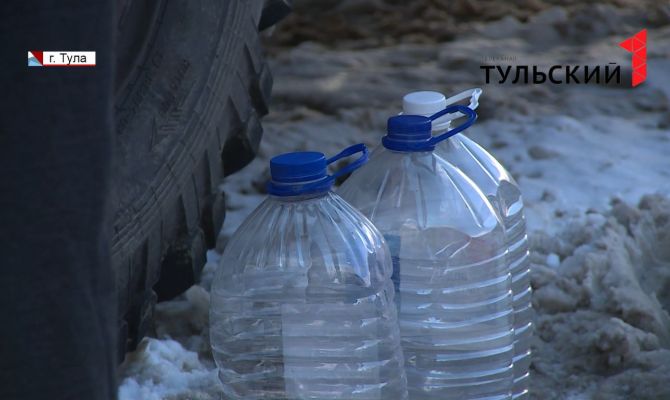 Часть Тулы осталась без водоснабжения из-за коммунальной аварии