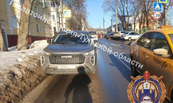 Тулячка сбила 7-летнего мальчика на улице Кауля