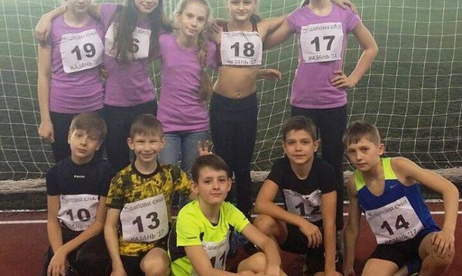 Тульские спортсмены успешно выступили на «Шиповке юных» в Казани