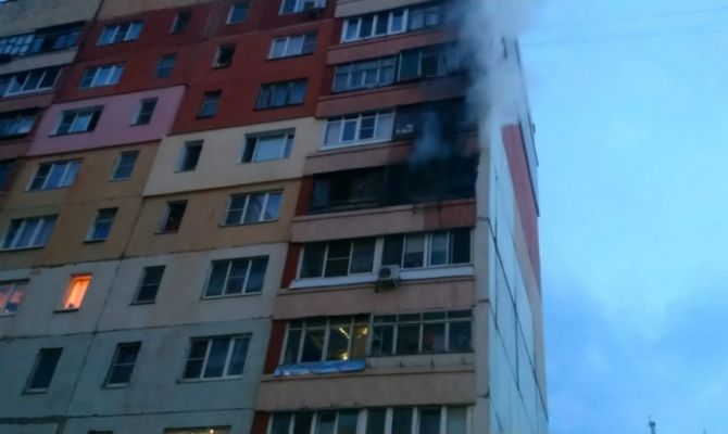 На ул. Перекопской в Туле при пожаре погибла женщина