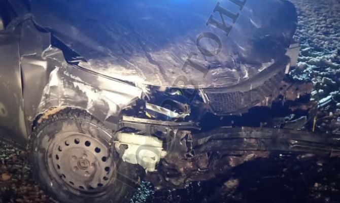 В Кимовском районе водитель Mitsubishi выехал на встречную и врезался в Kia