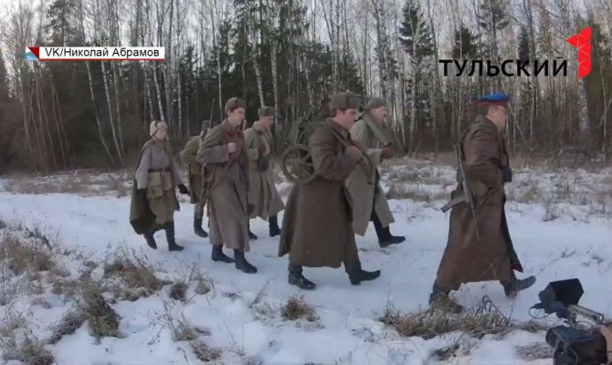 В Алексине энтузиасты снимают фильм о Великой Отечественной войне