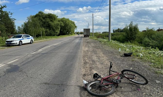 Под Киреевском насмерть сбили 57-летнего велосипедиста