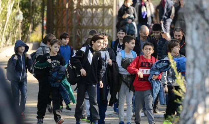 Тульский «Арсенал» провел открытую тренировку для школьников из Анталии