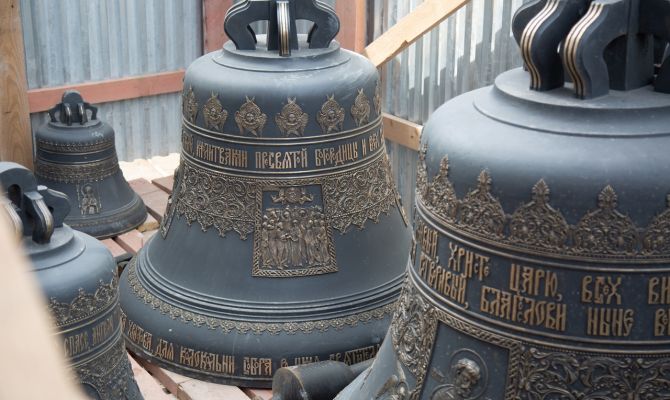 В Веневе готовятся освятить колокола на самой высокой постройке города