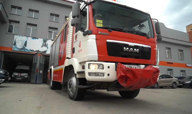 Тульские спасатели рассказали о самом сильном пожаре в своей карьере