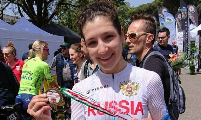 Тульская велосипедистка привезла бронзу с соревнований в Италии
