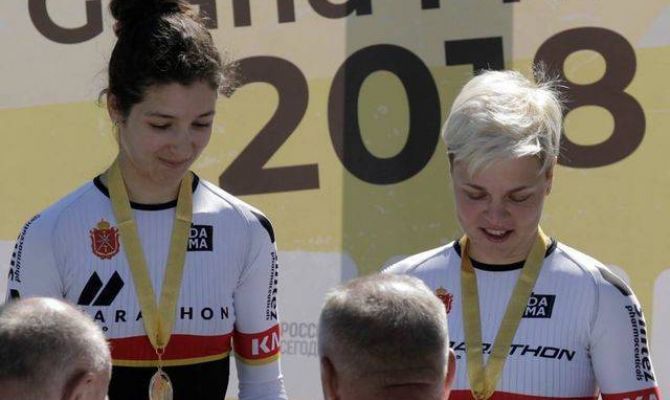 Тульские велогонщики взяли золото в мэдисоне на турнире "Большой приз Тулы"