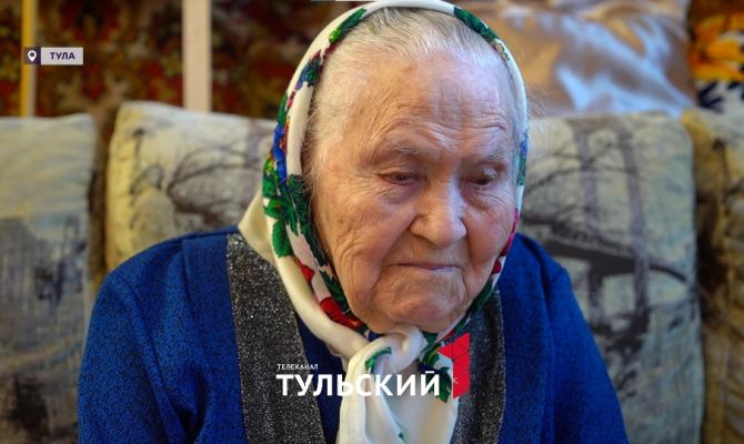 99-летняя ветеран стала самым взрослым волонтером Новомосковска