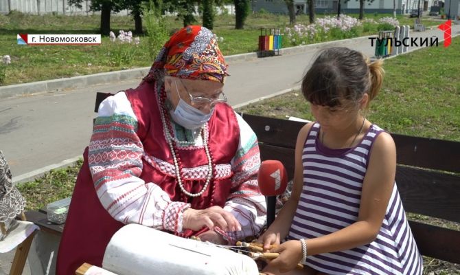 Новомосковские мастерицы возрождают старинные промыслы
