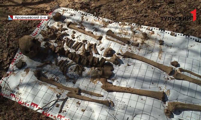 В Арсеньевском районе поисковики обнаружили останки 400 красноармейцев