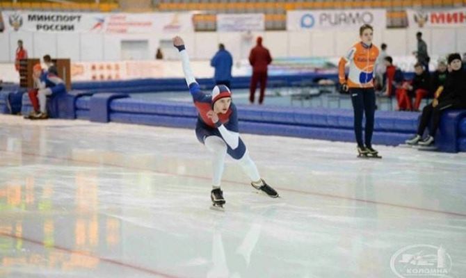 Тульские конькобежцы вошли в десятку лучших